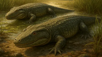 Descoperire remarcabilă: Amfibieni de dimensiuni colosale din era Triasică au murit în circumstanțe misterioase