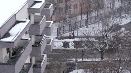 Când vine frigul în Bucureşti? Este deja cod galben de viscol şi ninsori în mai multe zone din ţară