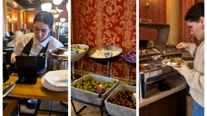 Cel mai frumos loc din Bucureşti unde mănânci cât poţi cu doar 49 de lei. Restaurantul este pe Calea Victoriei