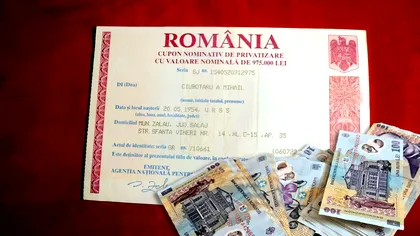 Aproape 4 milioane de români sunt mai bogați decât știu. Banii neîncasați din anii ’90, din timpul Cuponiadei, sub formă de acțiuni și dividende uitate