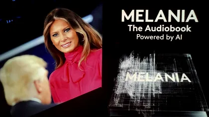 Melania Trump își lansează cartea audio narată de o clonă vocală AI și spune că acesta e viitorul cărților