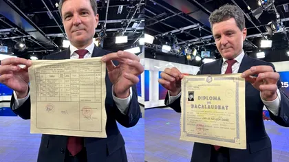Nicușor Dan și-a arătat Diploma de Bacalaureat. Ce note a luat candidatul la Bac și de ce a dat examenul la Craiova, de fapt