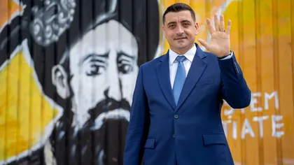 Imaginile momentului cu George Simion. Cum a încercat să se ascundă de cei din jur, gestul observat imediat