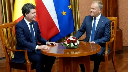 Nicușor Dan și Donald Tusk, discuții despre rolul democrației și solidaritatea europeană în contextul actual