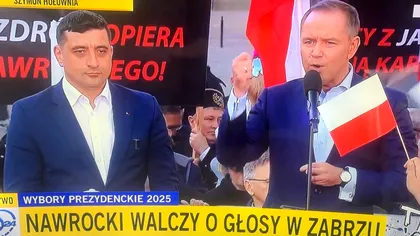 ”Mă așteaptă șefi de stat!” Unde a plecat, de fapt, George Simion de la dezbaterea organizată de Camera de Comerț și cum am ajuns de râsul polonezilor