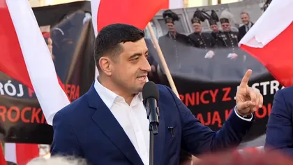 Promisiunile făcute de George Simion, în Polonia. S-a autointitulat 