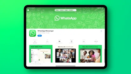 Mult i-a luat, dar s-a întâmplat - WhatsApp ajunge, în sfârșit, pe iPad