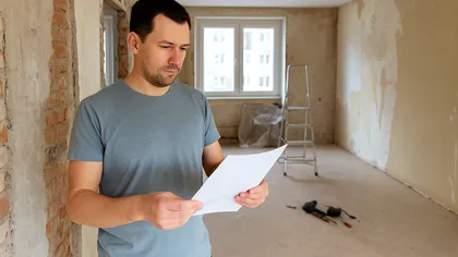 Actul fără de care nu ai voie să-ți renovezi apartamentul. Puțini români știu că e obligatoriu și riscă amenzi de zeci de mii de lei