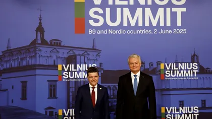 Ce a pățit Nicușor Dan la summitul de la Vilnius. Anunțul a fost făcut chiar de Administrația Prezidențială