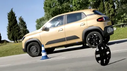 Noua Dacia Spring, mai proastă și periculoasă decât vechea Dacia Spring. Riscurile la care te expui, într-un test cât se poate de real