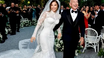 Cât a costat nunta anului? Jeff Bezos şi Lauren Sanchez nu s-au uitat la bani, imagini de la luxosul eveniment