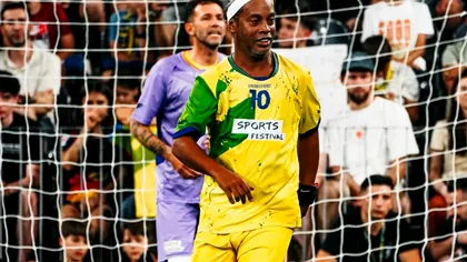 Ronaldinho a cucerit România la Sports Festival. Ce le-a transmis fanilor: „Să mă mai invitaţi!”