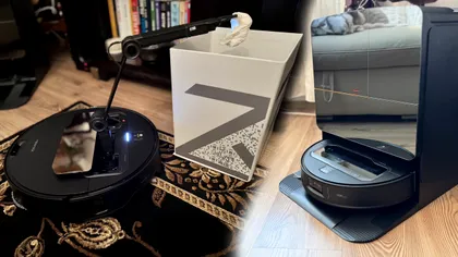 Roborock Saros Z70 - robotul SF care îți întinde brațul și te aduce în viitor. Compact, deștept și eficient, este cel mai avansat aspirator