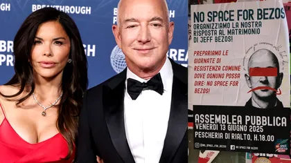 Veneția, în pragul revoltei din cauza nunții lui Jeff Bezos: „Orașul a fost vândut!”