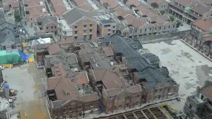 Roboții care mută munții… de beton: Cum au reușit să deplaseze un întreg complex de 7400 de tone în Shanghai VIDEO