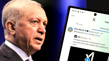 Turcia interzice chatbotul lui Elon Musk după insulte la adresa lui Erdogan și Ataturk. Grok, în centrul unui scandal și în Polonia
