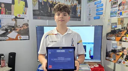 Un elev din Piatra Neamţ, campion mondial într-un domeniu rar întâlnit. Ianis a intrat în Cartea Recordurilor la telegrafie viteză