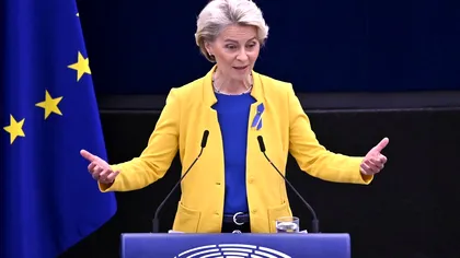 Moţiunea de cenzură împotriva preşedintei Comisiei Europene, respinsă în plenul PE. Acţiunea fusese iniţiată de eurodeputatul AUR, avocatul Piperea