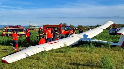 Tragedie în județul Olt: un planor s-a prăbușit pe un câmp. Pilotul avea doar 24 de ani