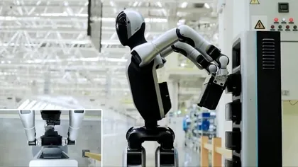 Robotul umanoid care muncește nonstop și își schimbă singur bateria. Minunea tehnologică vine, ca de obicei, de la chinezi