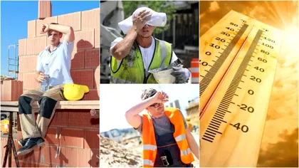 Măsuri de protecție pentru salariați când sunt temperaturi extreme – reducerea duratei de lucru, asigurarea apei minerale adecvate, câte 2 – 4 litri/persoană/schimb