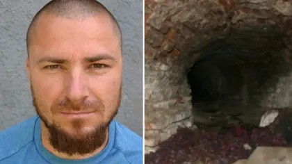 Fugarul Emil Gânj, urmărit de polițiști prin tunelurile secrete săpate acum 50 de ani. Ce au descoperit anchetatorii