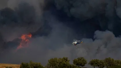 Incendii de vegetație în Franța, Spania, Grecia și Turcia. Temperaturile extreme de 42°C îngreunează intervențiile pompierilor