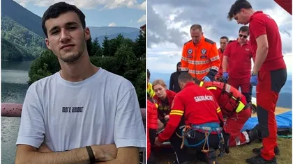 Unde stătea în maşină unicul supravieţuitor al accidentului din Munţii Făgăraş. Costin Bulgaru este fiu de pădurar, a strigat 10 ore după ajutor