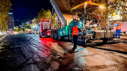 Primarul Capitalei anunţă lucrări de refacere a carosabilului pe marile bulevarde centrale. Stelian Bujduveanu: 