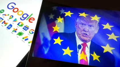 Donald Trump amenință UE cu o ofensivă comercială după amenda „nedreaptă” pentru Google