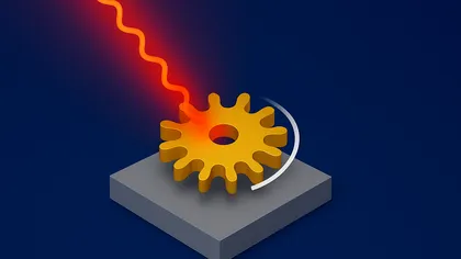 Cel mai mic motor din lume, creat de cercetători MIT: funcționează cu lumină