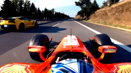 VIDEO A mers cu o mașină de Formula 1 pe autostradă timp de ani de zile, până l-au arestat. De ce este ilegal, cum a obținut mașina