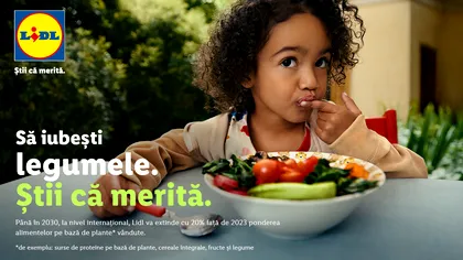 Secretul unui stil de viață echilibrat? Găsești răspunsul la Lidl - Știi că merită, pentru echilibru și varietate în fiecare zi