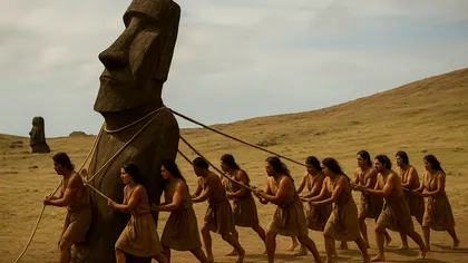 Cum ar fi fost cărate statuile de pe Insula Paștelui: Un nou studiu face lumină în acest caz