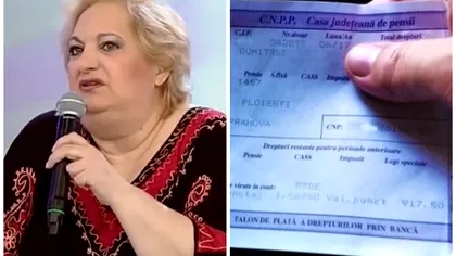 Pensia rușinoasă a Marinelei Chelaru, după o viață întreagă pe scenă. Spunea că banii nu-i ajung nici de mâncare