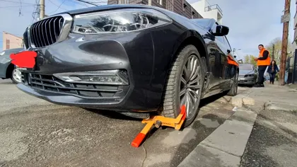 Blocarea roţilor în Bucureşti este sau nu legală? Ce spune legea
