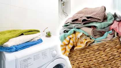 Cum să scoţi rufele din maşina de spălat aproape călcate? Trucul cel mai simplu