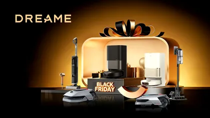 Black Friday 2025 cu aspiratoarele inteligente Dreame – ofertele de la eMAG pentru a-ți ține locuința impecabilă