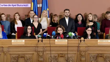Moment impresionant, chiar în deschiderea conferinței de la Curtea de Apel: ”Am venit să îl susțin pe Laurențiu Beșu! Tot ce a spus e adevărat! Suntem terorizați!”