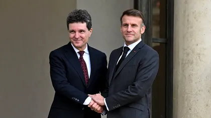 Nicușor Dan și Emmanuel Macron, mesaj special de la Paris. Președintele Franței a ținut neapărat să transmită totul și în limba română VIDEO