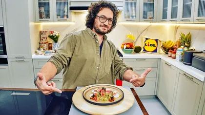 Mâncarea lui Chef Florin Dumitrescu se vinde cu 8 lei la Lidl. Porţiile sunt suficiente pentru o persoană, au intrat deja în magazine