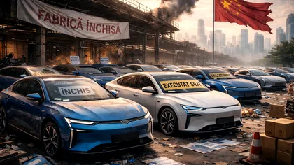 Zeci de producători chinezi de mașini electrice riscă falimentul în 2026. Care este, de fapt, motivul