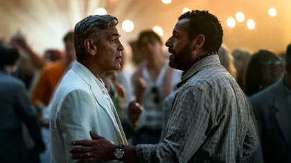 George Clooney și Adam Sandler revin în prim-plan în filmul de pe Netflix „Jay Kelly”, o comedie-dramă surprinzătoare
