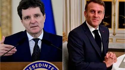 Nicușor Dan, primit la Palatul Elysee de Emmanuel Macron. Gestul făcut de preşedintele Franţei, surprins de camere. Update