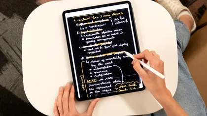 Cum scanezi documente cu aplicația Notes și salvezi ca PDF pe iPad