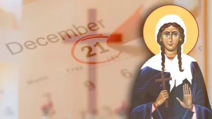 Sărbătoare importantă pe 21 decembrie 2025. Rugăciunea pe care credincioşii trebuie să o rostească, e făcătoare de minuni