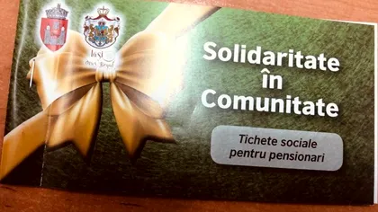 Tichete de masă de 100 de lei pentru pensionarii cu venituri mici. Banii vin înainte de Crăciun, într-un mare oraş din România