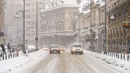 ANM anunţă zile la rând de ninsori. Unde va fi zăpadă din belşug