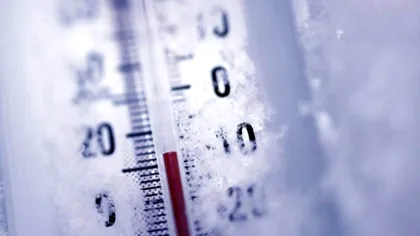 Cod galben de ger în 4 județe. Temperaturile scad la -16°C, noul anunț de la ANM