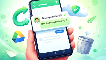 Cum recuperezi un mesaj șters din greșeală pe Android VIDEO